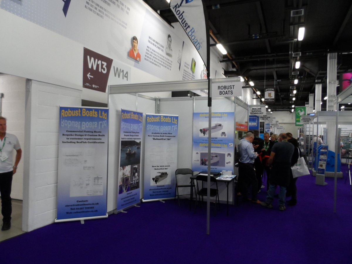 robustboats's tweet image. @robustboats All set up for @skipperexpo 2018 in Bristol