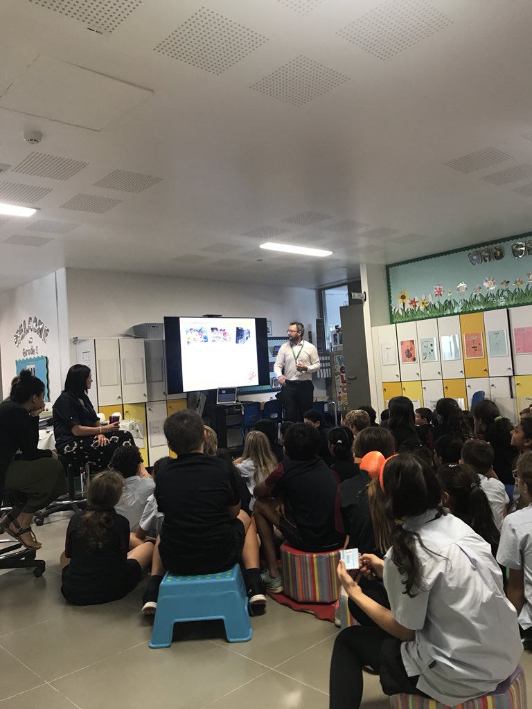 loonyleabra's tweet photo. Grade 5 Students #inquiring into their #challengeweektrip at Absolute Adventure ... #whoseexcited? #WeRGIS https://t.co/x3JTJhpRZs