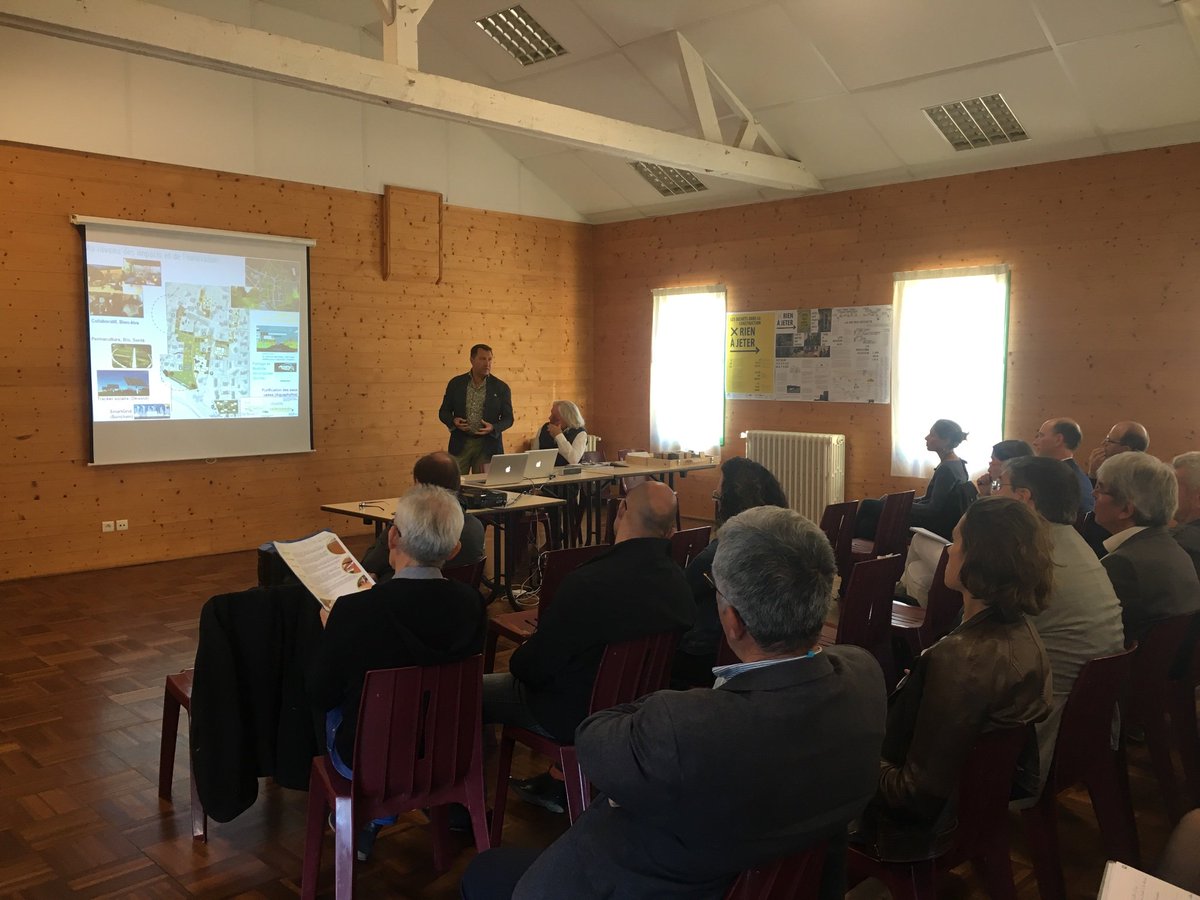 Bâtiments circulaires : une réponse pour la préservation des ressources. 
Matinale du #paysderennes #circularbuilding <a href="/langouet35/">Langouet</a>  <a href="/valdilleaub/">Val d'Ille Aubigné</a>