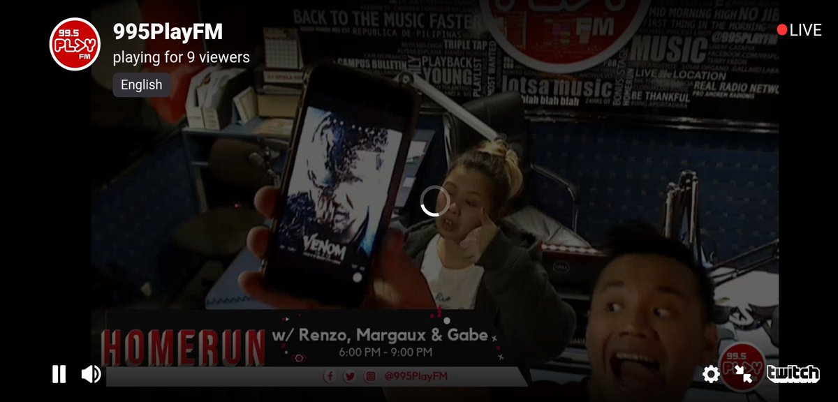 mnelgomz's tweet photo. @995PlayFM haha wacky post
Venom movie 😍😍 
 #ScreenPlay995 #HomeRun995 https://t.co/4hxbzdg4gN