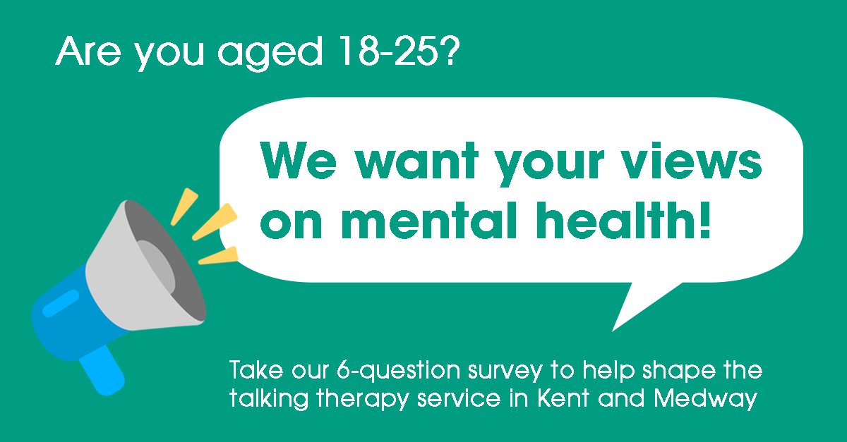 MedwayTherapies's tweet photo. 📋 In honour of this year's #WorldMentalHealthDay theme -- 'young people and mental health in a changing world' -- we would like to hear your thoughts and experiences of mental health. If you are aged 18-25, please take our quick survey!
https://t.co/qpXgqMDvoY https://t.co/spzGp4QN36