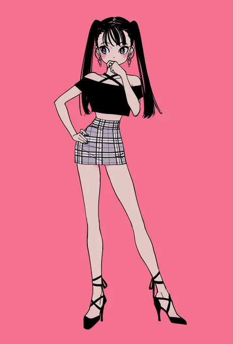 最近よく描く子 
