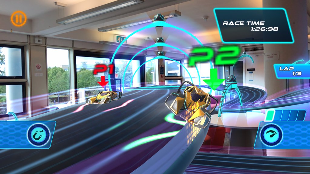 LightstreamRace's tweet photo. Send your opponent flying off the edge as you race in Multiplayer Augmented Reality!

Check out Lightstream Racer: https://t.co/ufLdWaGTsS

#Multiplayer #AR #Gaming https://t.co/E8K1lLKPzd