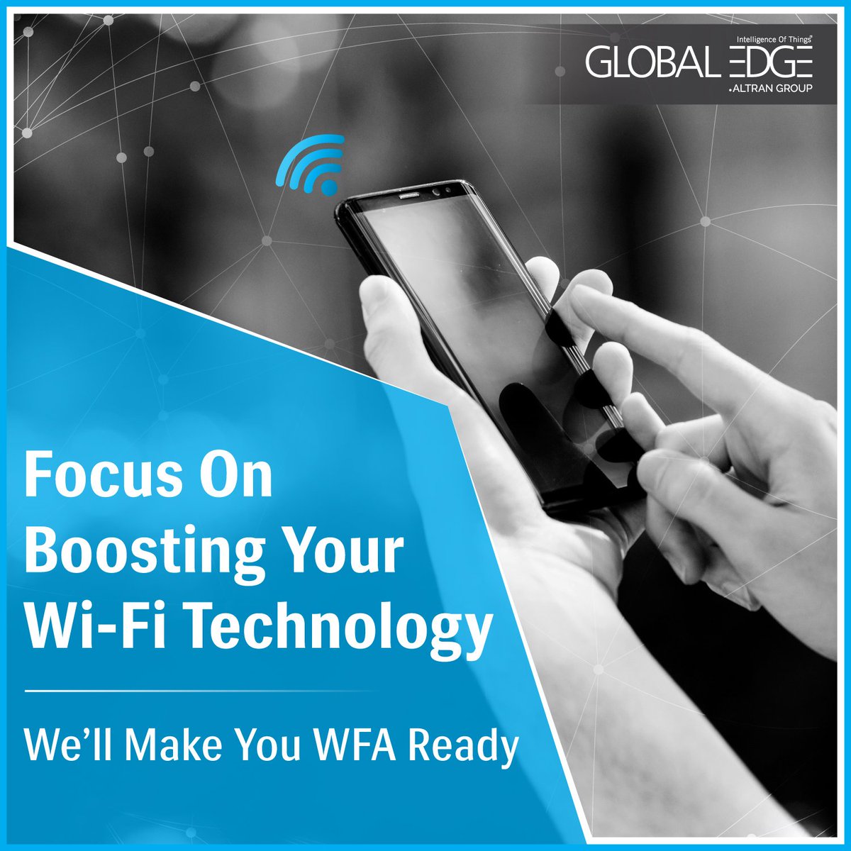 GlobalEdgeTweet's tweet photo. Designed to prepare you for the #WiFiAlliance certification with a 24x7 #WiFiTechnology test environment. Know more: https://t.co/Tt4kLQ8AeP
.
.
#WiFi #WiFiCertification #Technology #Cellular #Telecommunications #Wireless #SmartDevices #Testing #TechnologyTesting #Quality #QA https://t.co/I0nmfpkb7n