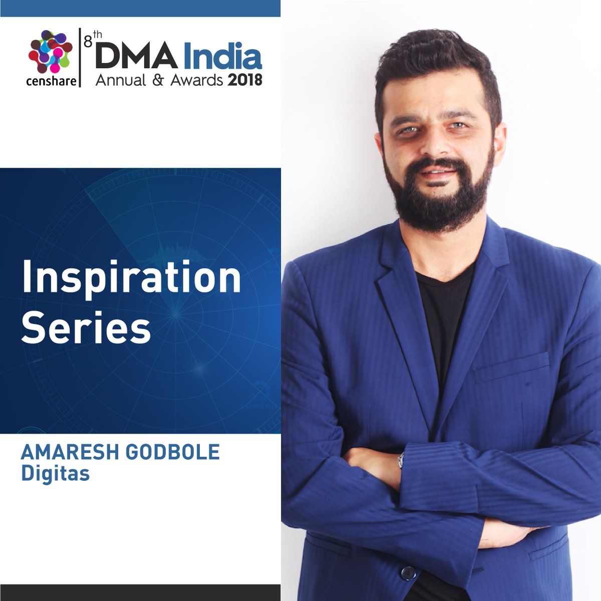 Digitas_IN's tweet photo. Inspiring all the creative minds out there! @amaresh_g speaks
at the 8th DMA India Annual & Awards, today. #DMAI2018 #ASIAECHO #CREATEFFECT https://t.co/MdRxarVGg0