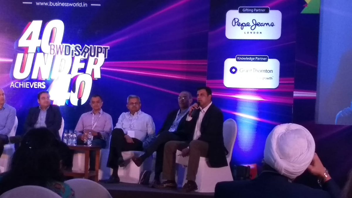 GrantThorntonIN's tweet photo. We’re proud to be the knowledge partners for @BWdisrupt #40under40 summit today! Our executive director @vidhyashankar sits on the panel for ‘How do #VCs evaluate potential #investments’. Catch the highlights below
#BusinessWorld #Investors #RefuseToBeOrdinary @BWBusinessworld https://t.co/yroM5M9SQT