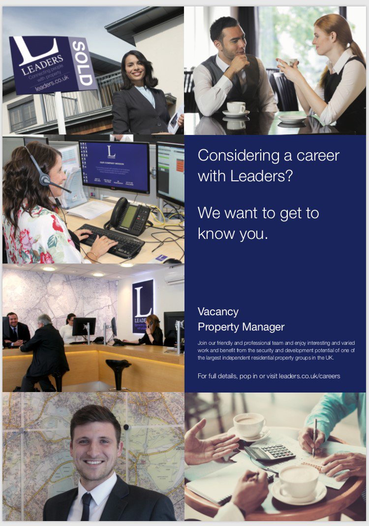 We are #hiring and looking for someone with excellent customer service and communication skills to join our awesome team in #BurgessHill #newjob #propertymanager #Leaders #lettings 
Call us on 01444 239666 or burgesshill@leaders.co.uk