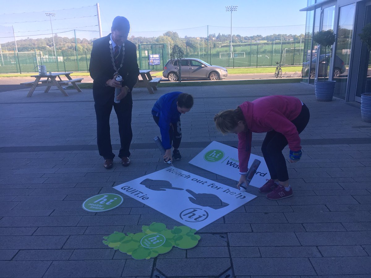 As member Local Community Development Committee attended @HealthWaterford #Launch of a Regional Tobacco Action Campaign aimed at helping people quit #smoking in @ArenaWit  #ReachOutForHelp #healthywaterford #TobaccoFreeLaunch