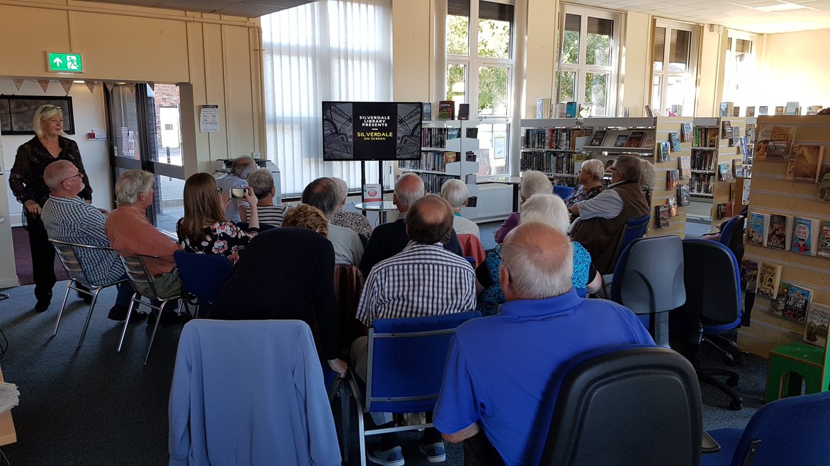 mhowarduk1's tweet photo. Great turn out for Silverdale on Film at @SilvdaleLibrary @beslimited @StaffsLibraries https://t.co/QkfDsp9pZF