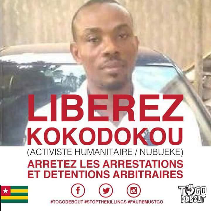hyawotse's tweet photo. It' a shame for the @ECOWAS to still not able to tell the dictator in #Togo to leave the power. How many more killings and imprisonment before they can resolve to push@FaureEyadema out?#Fauremustgo #freeTogo @UN @RFI @EU_Commission https://t.co/kobRgZXxg9