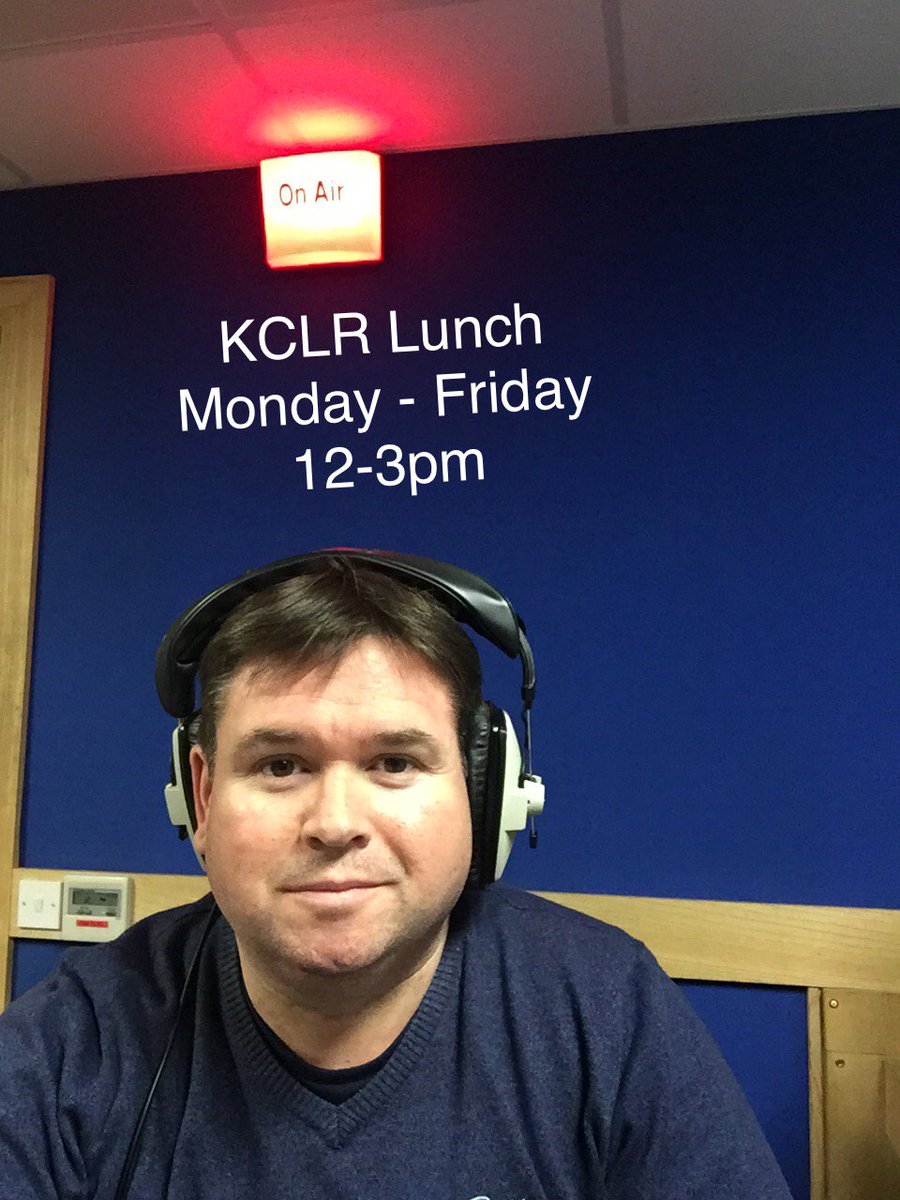 kclr96fm's tweet photo. KCLR lunch with @johnkeaneradio kicking off with @scottmahermusic #ifwewerelovers @frankandws @VivaJerryFish @UnaHealy @brycehitchcock @gavinjames @stephanierainey @thescript @Kodaline @pfaganofficial @TheCoronas and #playirish #tellmethat from @timtimyall @YangarooMusic https://t.co/3HTOGYAoi9
