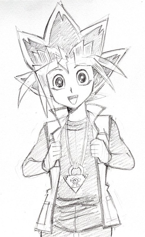 アニメ遊戯王デュエルモンスターズのDDD編に登場した遊戯さんの私服!これはレア! 