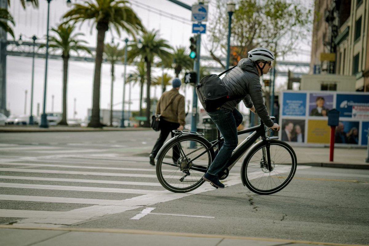 togabikes's tweet photo. To-Do List: Bring Computer-✅, Pack Lunch- ✅, Enjoy Ride to Work- ✅✅✅. #TurboVado https://t.co/1yuSkvFKHT https://t.co/lZWYZ56U85