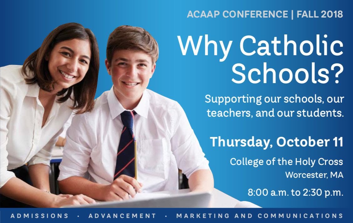 ACAAPNewEngland's tweet photo. NCEA President @TBurnford wants to meet you! Reserve your spot: register for #ACAAPFall18 and be inspired on October 11 @holy_cross! https://t.co/WyR6ril0xO @NCEATALK https://t.co/4rrAG5f70z