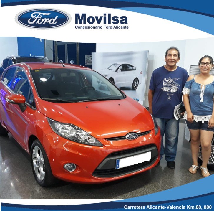 Roberto Agapito y su hija recogían esta semana su Fiesta Trend 1.4 Tdci, sabemos que van a disfrutar mucho con su nuevo coche!! Muchas gracias!!!😊😊