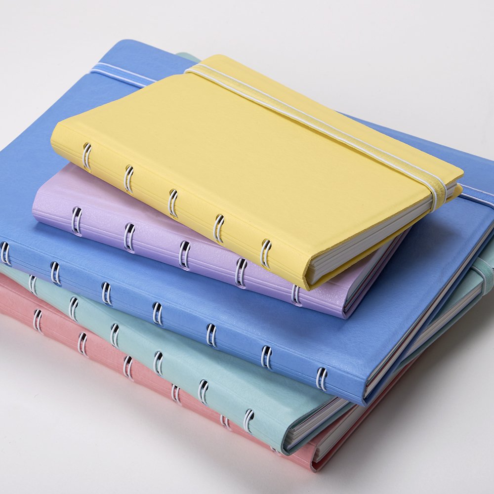 filofax's tweet photo. Not just another notebook. These pretty pastels feature removable and refillable pages, available in Pocket and A5 size. #filofax #notebook #pastel #stationery https://t.co/kyM05l3XG3