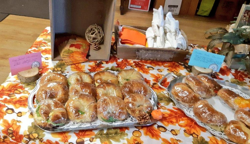 Good morning. We where busy catering events Wednesday. Entrepreneurship workshop  <a href="/pktourism/">Tourism. pk</a> <a href="/PtboEcDev/">Peterborough Economic Development</a>.  
We are open today, Thursday, 7:30am to 12:30.. rest, and we'll be back to schedule for the weekend for 7:30am to 3pm.
