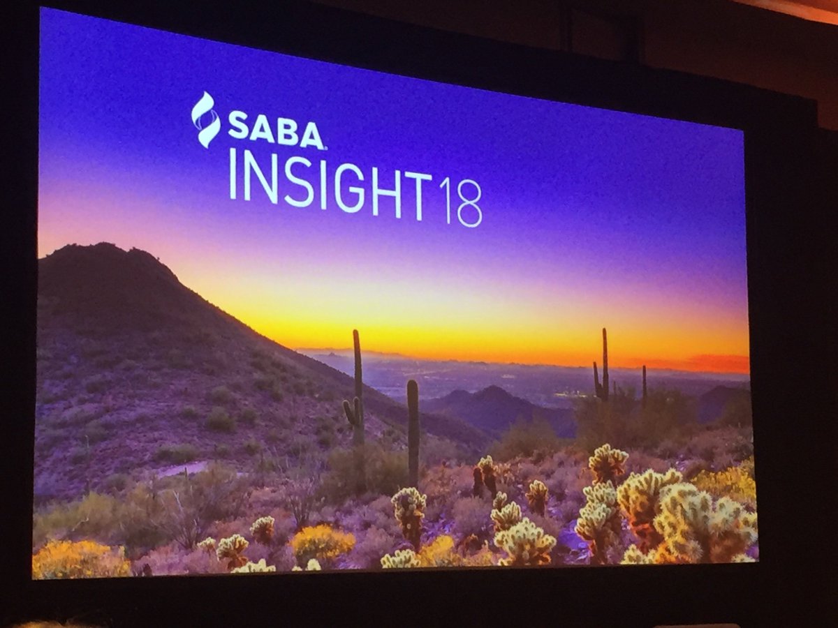 MarnePgh's tweet photo. @sabasoftware #sabainsight18 thank you for a great event this week! https://t.co/iyAc8c6aWg