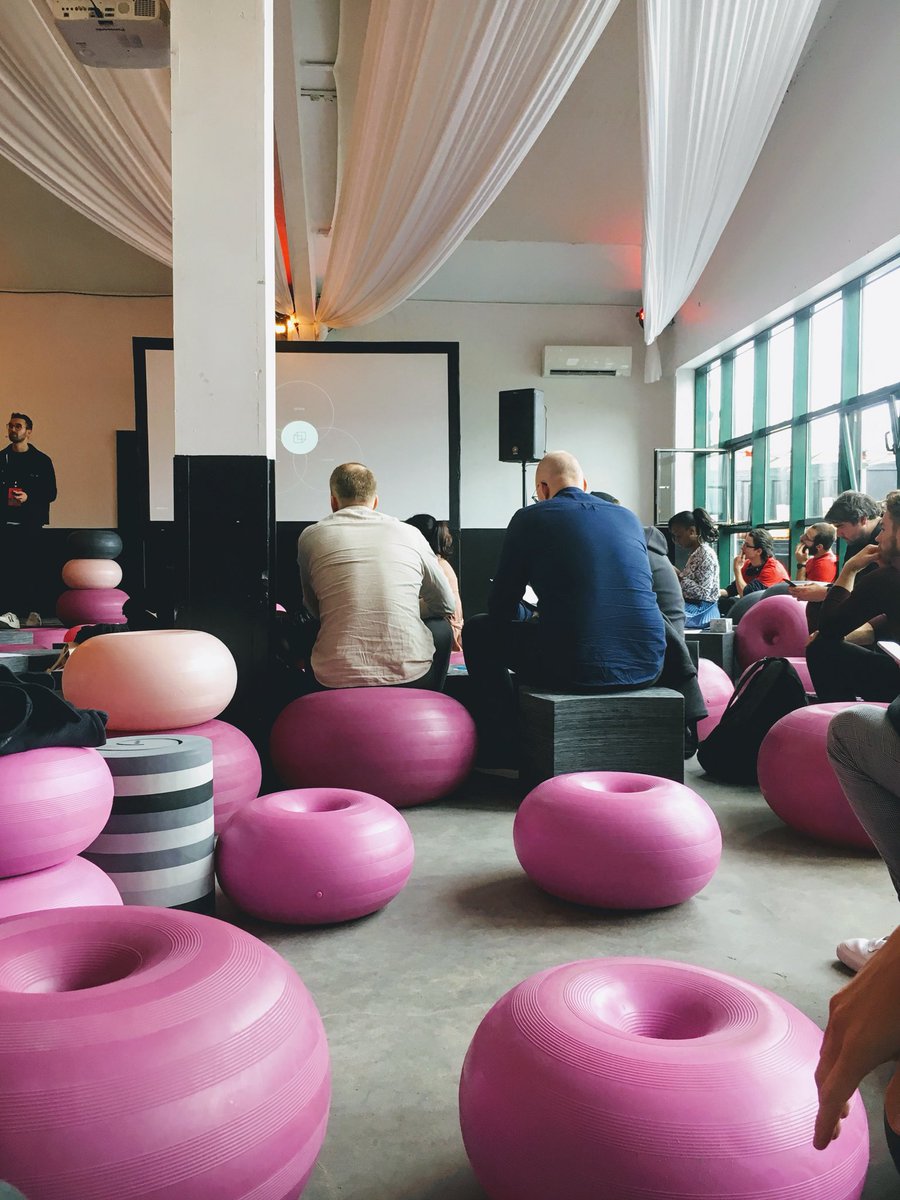 Day 2 at #DesignMatters18. Talks by <a href="/DropboxDesign/">Dropbox Design</a> <a href="/Medium/">Medium</a> and <a href="/tiktok_us/">TikTok US</a> and workshops with <a href="/Headspace/">Headspace</a> and <a href="/norgramstudio/">Norgram®</a>/<a href="/space10_journal/">SPACE10</a> 😳 And a drawing of <a href="/annataws/">Anna Taws</a> ✍️