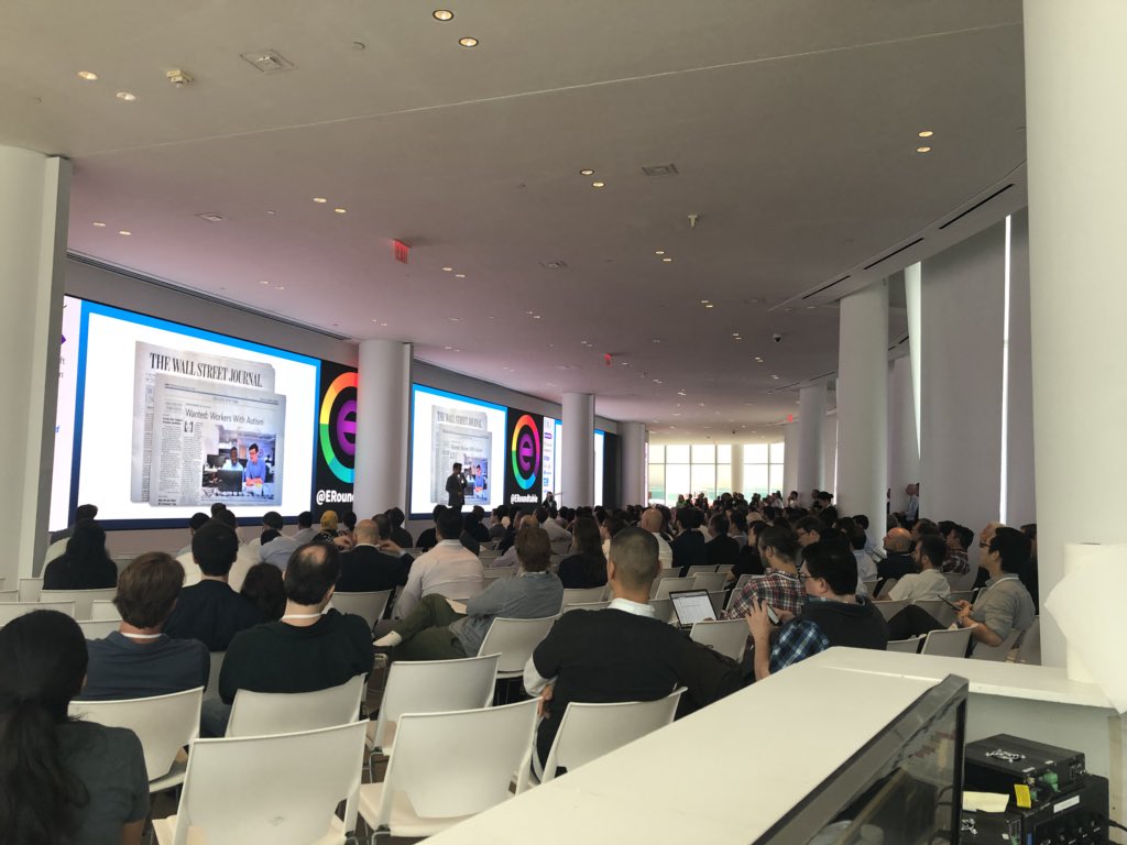 The incredible @DaivergentHQ platform provides training, management &workflow functions, allowing businesses to hire individuals with autism who are particularly well-suited to perform complex data tasks. @ERoundtable #ERANYC #DemoDay