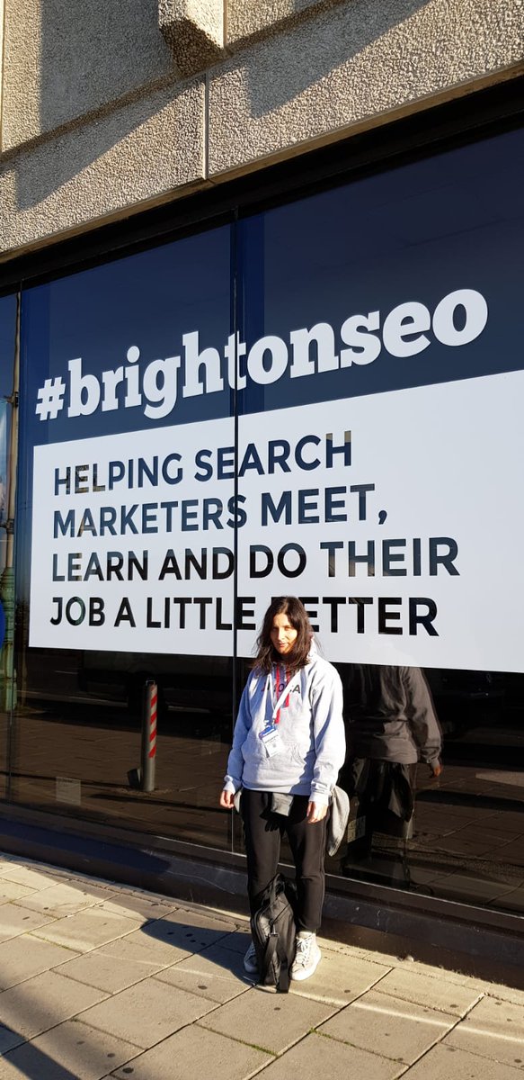 mocainteractive's tweet photo. Con Margherita e Marco siamo volati a Brighton per #BrightonSEO e #MEASUREFEST! https://t.co/4VwDQteMlp