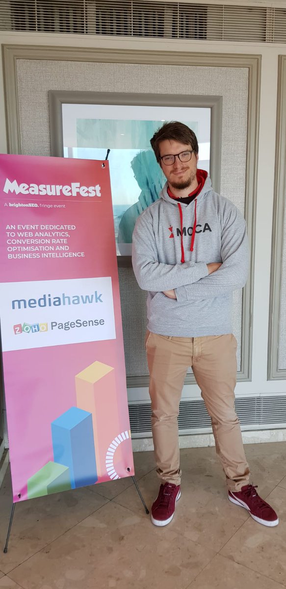 Con Margherita e Marco siamo volati a Brighton per #BrightonSEO e #MEASUREFEST!