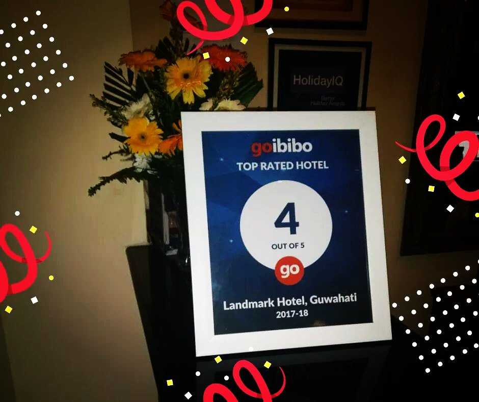 Landmark #Guwahati is "Top Rated #Hotels" by #goibibo for 2017-18 Kudos to the Landmark team!
#guwahaticity #achievement #top #hotel #travel #Norheastindia