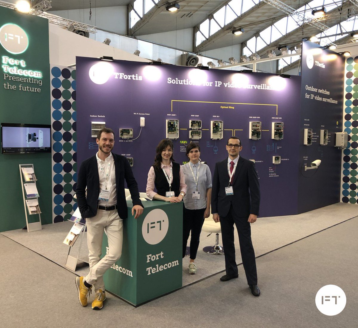 FortTelecom's tweet image. Fort Telecom продолжает расширять свое присутствие на мировых рынках 🌍

C 25 по 28 сентября компания принимает участие в крупнейшей международной выставке по гражданской безопасности Security Essen-2018 в городе Эссен, Германия.