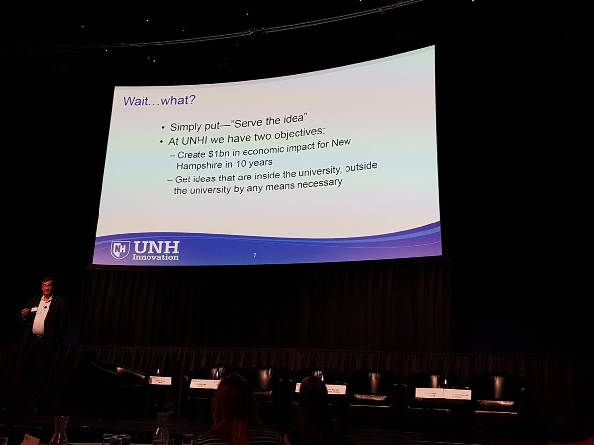 KathrynLynch4's tweet photo. Tech Transfer 3.0 all about outcomes, not activities. A toolbox of skills to support entrepreneurship ecosystem and culture in academia. Faculty and students alike! @MarcSedam of Univ. New Hampshire #KTIconference2018 https://t.co/IQMi4jcDVQ