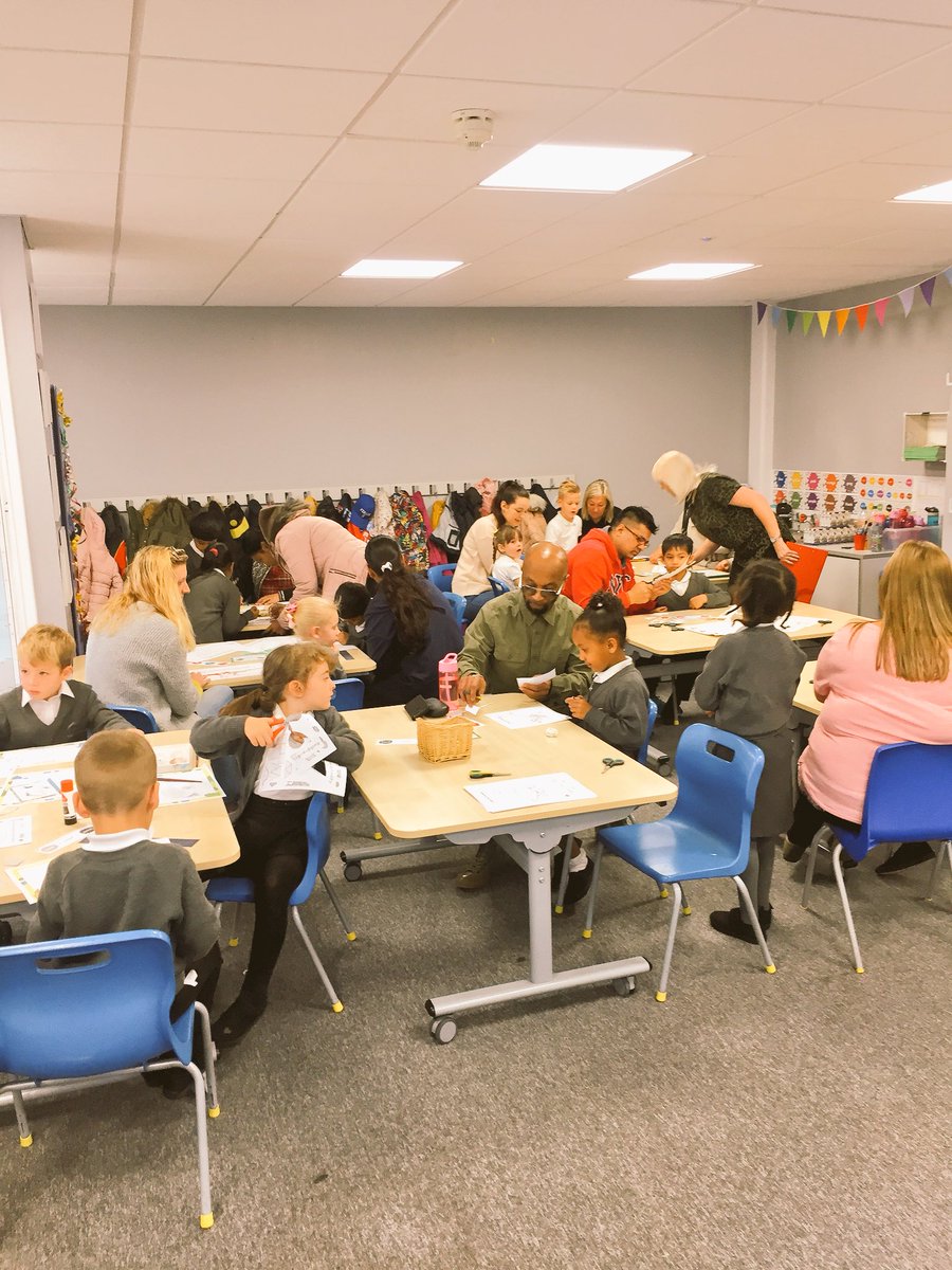 LowRoad1K's tweet photo. We had a wonderful Art and DT morning with the parents. Beautiful dinosaur work ! https://t.co/MkCl7MGaVG