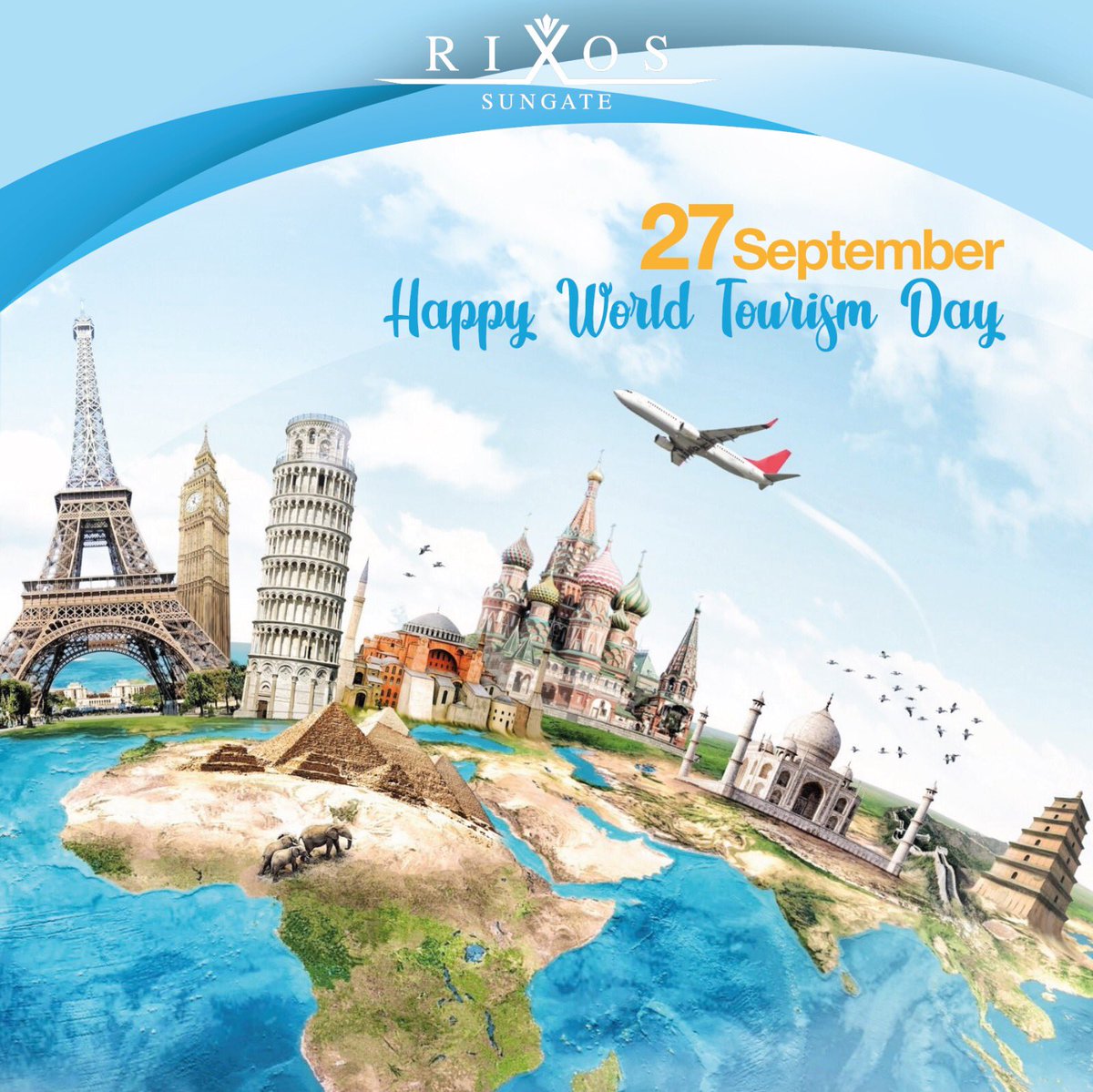 RixosSungate's tweet image. Happy World Tourism Day✈️
.
#rixossungate #rixoshotels #worldtourismday #27eylül #27september2018 #tourismturkey #tourismmanagement #travel #vacationtime #vacation #travelturkey #mediterranean #antalya