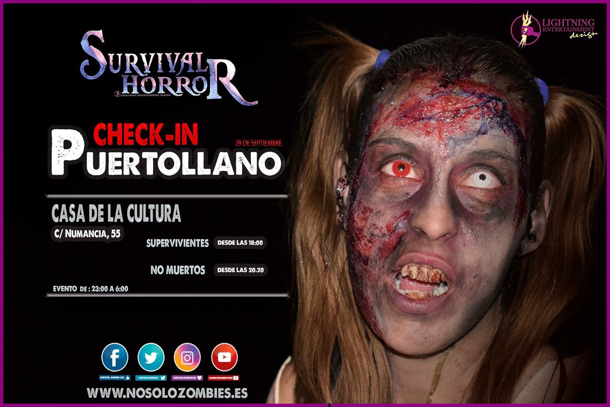 SurvivalHorrorE's tweet photo. Recordad pasar por nuestro Centro de Control de Enfermedades ( CCE ) para recoger vuestras acreditaciones, nuestros  médicos os estarán esperando!!

#SHPUERTOLLANO
#SURVIVALHORRORLED
#EVENTOSLED
#SOMOSLEDGION https://t.co/cNSBB2QgHX