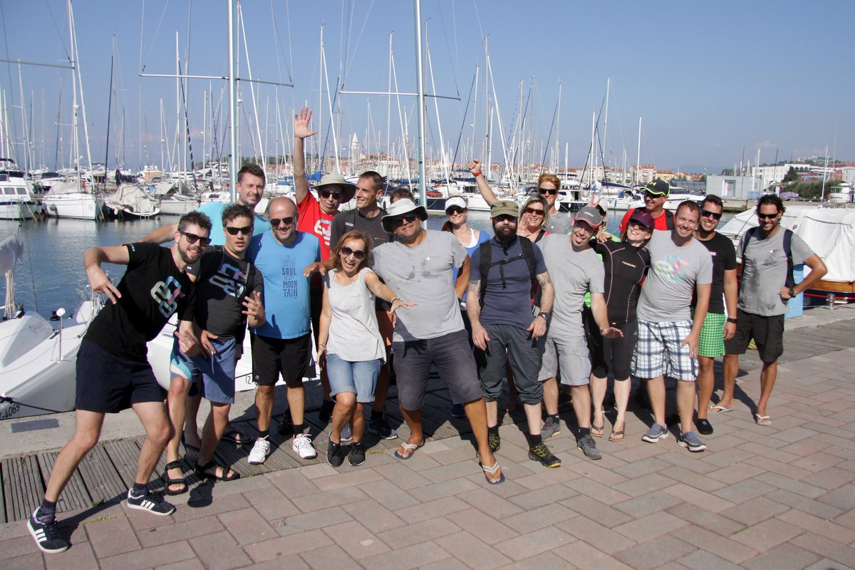 ProcesnaPisarna's tweet photo. Last weekend we spent last two days of summer at Slovenian cost, sailing, sun&amp;seabathing, finding balance on sups. It was... legendary! :) https://t.co/Iw05SvRKIn