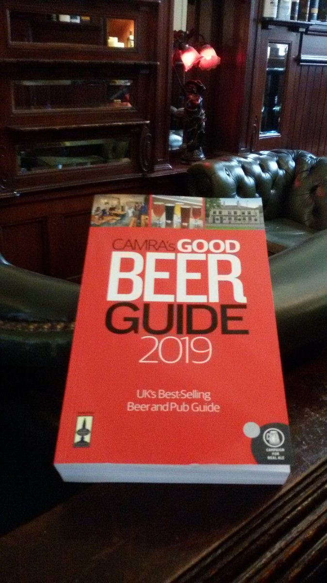 windsoredin's tweet photo. We are delighted to be included in this years @CAMRA_Official #goodbeerguide2019 https://t.co/11tEGmFnSa