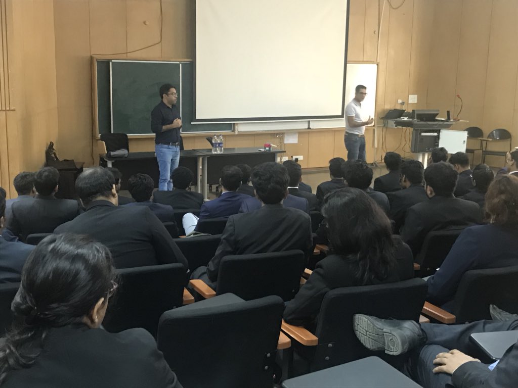 _AditiKumar's tweet photo. “Meeting customer needs profitability”- Short n Sweet definition for MARKETING!! 
In discussion with brightest minds of IIT Kanpur with @djain99 : Sr Manager,Marketing Strategy&amp;Analysis and @arjun787 : Manager,Marketing Strategy&amp;Analytics
@naveenn1972 @sapnapathak02 @dimplejha30 https://t.co/lfhoeN03lH