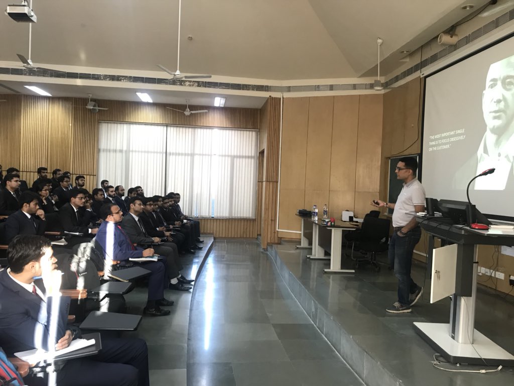 _AditiKumar's tweet photo. “Meeting customer needs profitability”- Short n Sweet definition for MARKETING!! 
In discussion with brightest minds of IIT Kanpur with @djain99 : Sr Manager,Marketing Strategy&amp;Analysis and @arjun787 : Manager,Marketing Strategy&amp;Analytics
@naveenn1972 @sapnapathak02 @dimplejha30 https://t.co/lfhoeN03lH