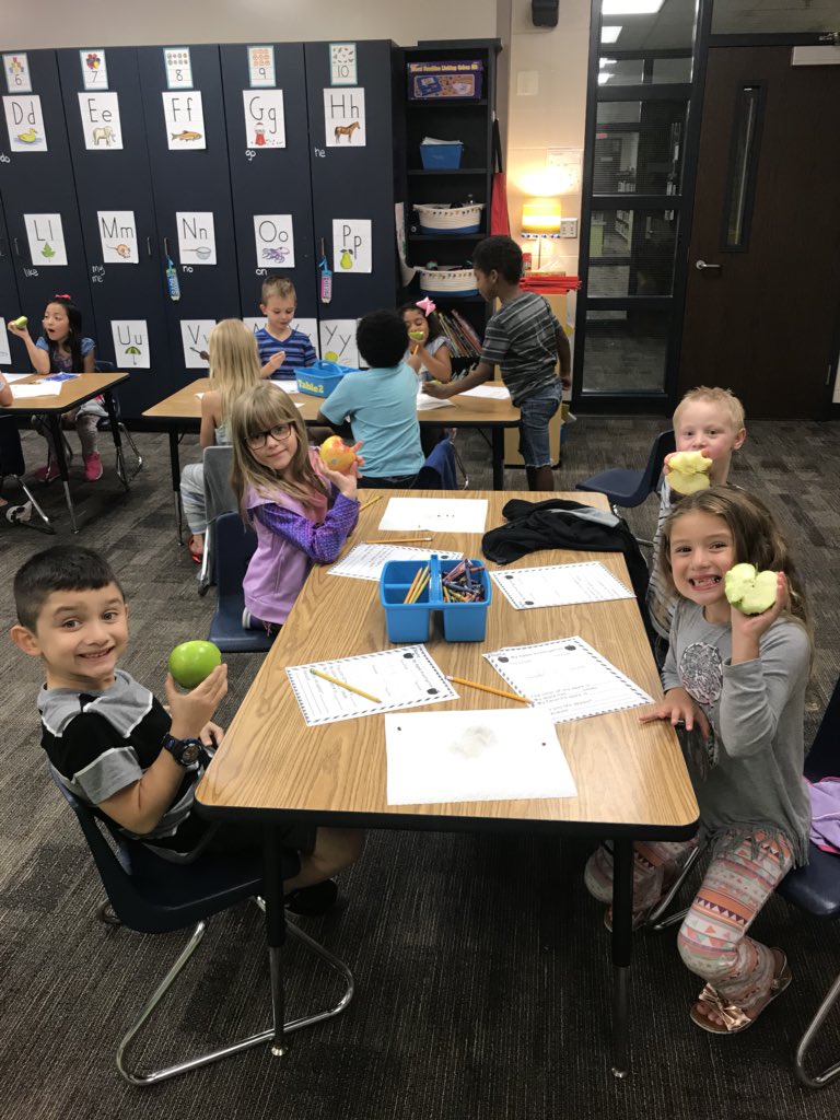 MsFletcher11's tweet photo. These Scientists digging deep to learn more about the properties of an 🍎 https://t.co/Xc7bSeDYZe