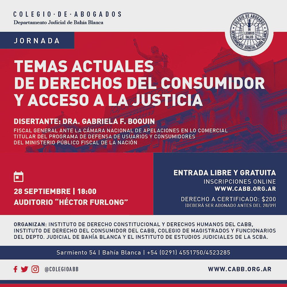 CASTILLODDHH's tweet photo. 28/09 a las 18hs. en el.Col Abog. https://t.co/DaWegrbsZy