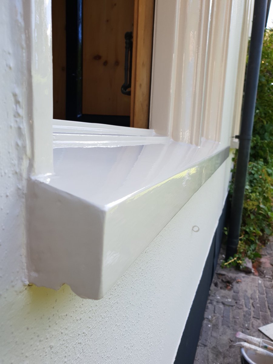 Wat kan een strak geschilderd stuk toch mooi zijn
#mooiwerk