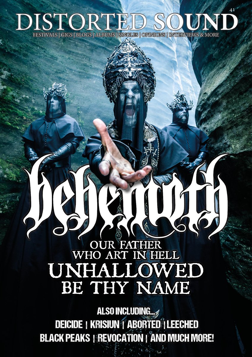 DS41 IS ON SALE NOW!

Featuring: <a href="/BehemothBand/">Behemoth</a>, <a href="/Leechedmhc/">Leeched</a>, <a href="/blackpeaks/">Black Peaks</a>, <a href="/Krisiun/">Krisiun</a>, #Deicide, <a href="/FTBOA/">FromTheBogsOfAughiska</a>, <a href="/WolfheartFIN/">WOLFHEART</a>, <a href="/ThoseDamnCrows/">Those Damn Crows</a>, <a href="/WDOB_OFFICIAL/">WDOB OFFICIAL</a>, <a href="/_korpiklaani/">Korpiklaani</a>, <a href="/SYLARNY/">SYLAR</a>, <a href="/Revocation/">Revocation</a>, <a href="/abortedmetal/">Aborted</a>, <a href="/metalallegiance/">Metal Allegiance</a> &amp; more!

BUY IT: newsstand.joomag.com/en/distorted-s…