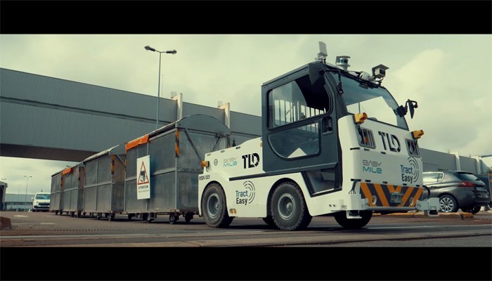 Auto_Logistics's tweet photo. Groupe PSA is trialling an autonomous tow tractor at its Sochaux car plant to improve operational flexibility in getting parts to the assembly line https://t.co/ChlNjuVu4G @GroupePSA_EN @Easy_Mile https://t.co/0dQUorMc7a
