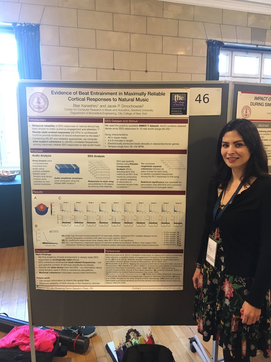 MERI_Stanford (@meri_stanford) on Twitter photo Blair Kaneshiro presenting an analysis of cortical responses to real-world music at the #ismir2018 Late-Breaking/Demo session <a href="/BlairKaneshiro/">Blair Kaneshiro</a> <a href="/jdmochow/">Jacek Dmochowski</a> Blair Kaneshiro presenting an analysis of cortical responses to real-world music at the #ismir2018 Late-Breaking/Demo session <a href="/BlairKaneshiro/">Blair Kaneshiro</a> <a href="/jdmochow/">Jacek Dmochowski</a>