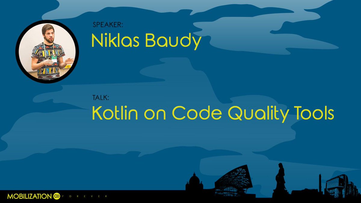 An open source contributor to ktlint and detekt <a href="/vanniktech/">Niklas Baudy</a> will explain everything you need to know about Kotlin and quality tools on #mobilization8. 
buff.ly/2xOrakl
Register with kotlin-quality discount on bit.ly/mobilization8-….
