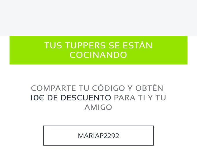 Acabo de hacer mi primer pedido de tuppers ricos en @wetacaES 💕 Os dejo un c&oacute;digo de descuento 🥗 https://t<a href="/tag/felizmi%C3%A9rcoles"class="tags"><span>#felizmi&eacute;rcoles</span></a>