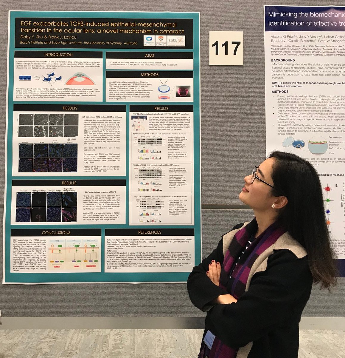 JenaBioscience's tweet photo. Just wanted to bring attention to @EyeDaisyShu, an excellent young scientist who recently won the @ANZSCDB Best Student Poster Prize in Cell Biology at @ComBio2018.
If you're into biology, you should definitely follow her!
#WomenInScience #phdchat #phdtalk #combio2018 https://t.co/EE1bmglkGW