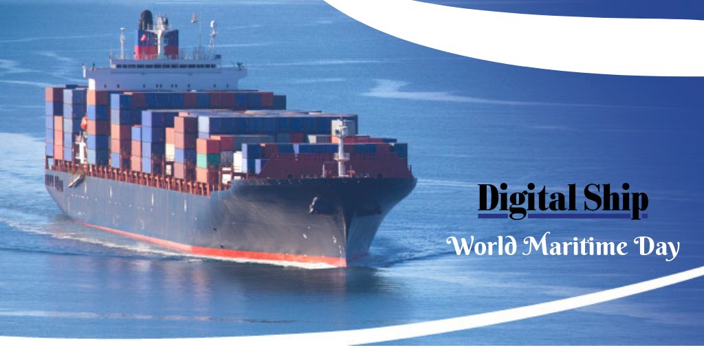 TheDigitalShip's tweet photo. Wishing you a happy #WorldMaritimeDay https://t.co/MB0h15z8CS