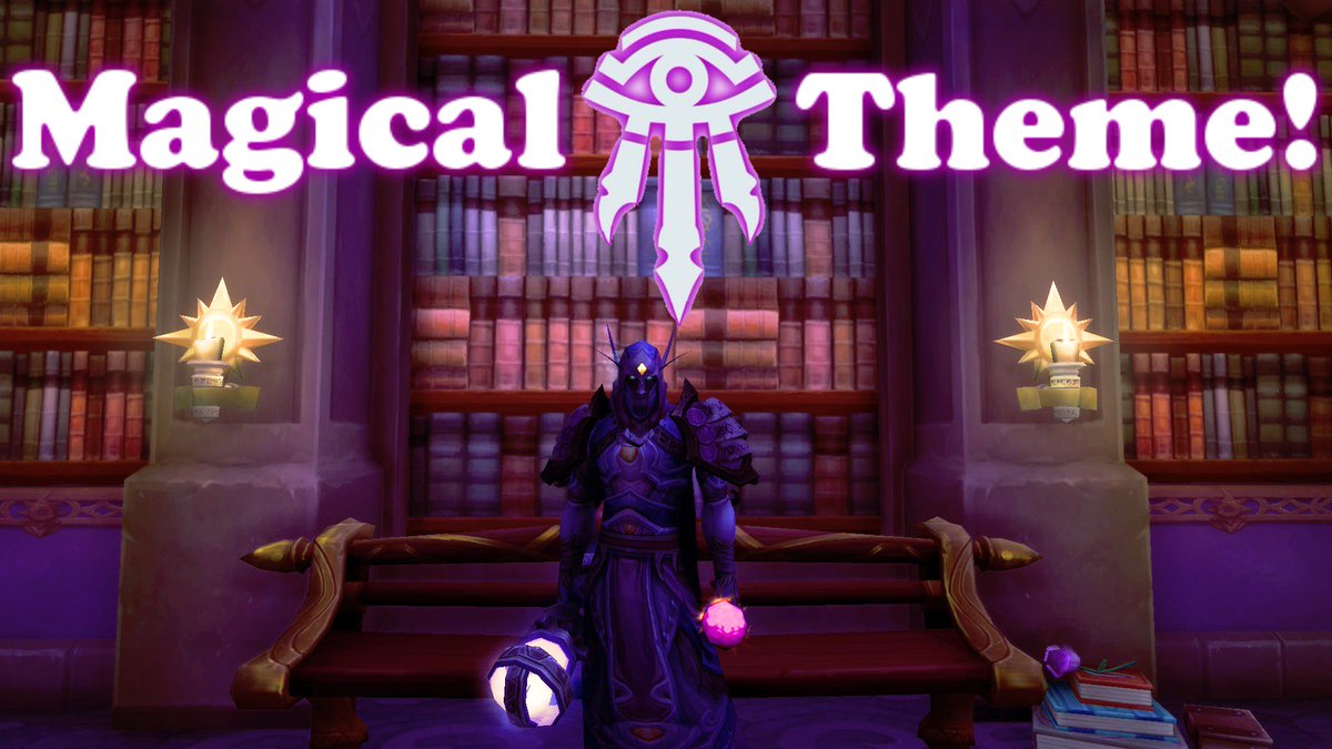 DrTusken's tweet image. What are your Magical Theme Set everyone? "Magic everyone! Magic!" 
-Merasmus #BFA #worldofwarcraft #Magicset @NamuratheLock