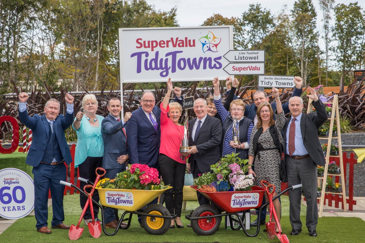 The worthy winners from the SuperValu TidyTowns awards 2018! #TidyTowns