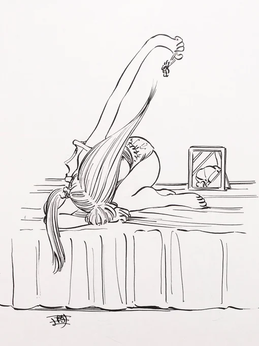 推しの好きな髪型がまったく自分に合わない女性 