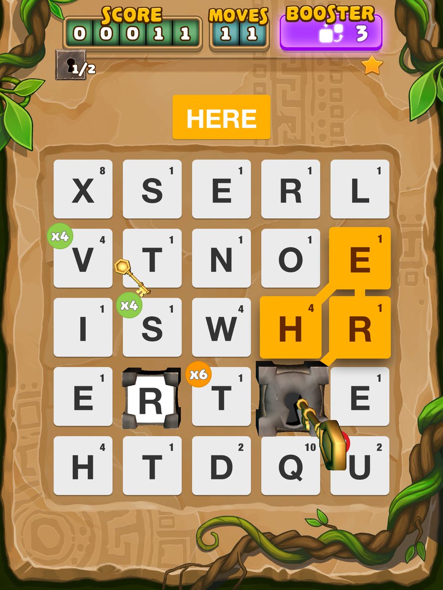 RuzzleAdventure's tweet photo. What's your best move!? 🤪 #RuzzleAdventure https://t.co/wFuPSbPfR9